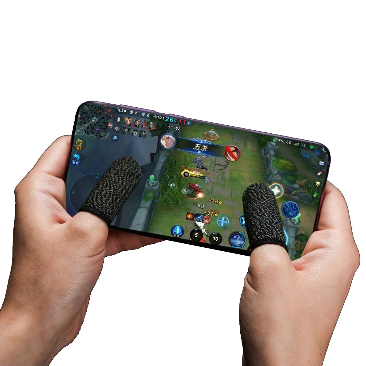 Par de Dedales Gamer Videojuegos Celular