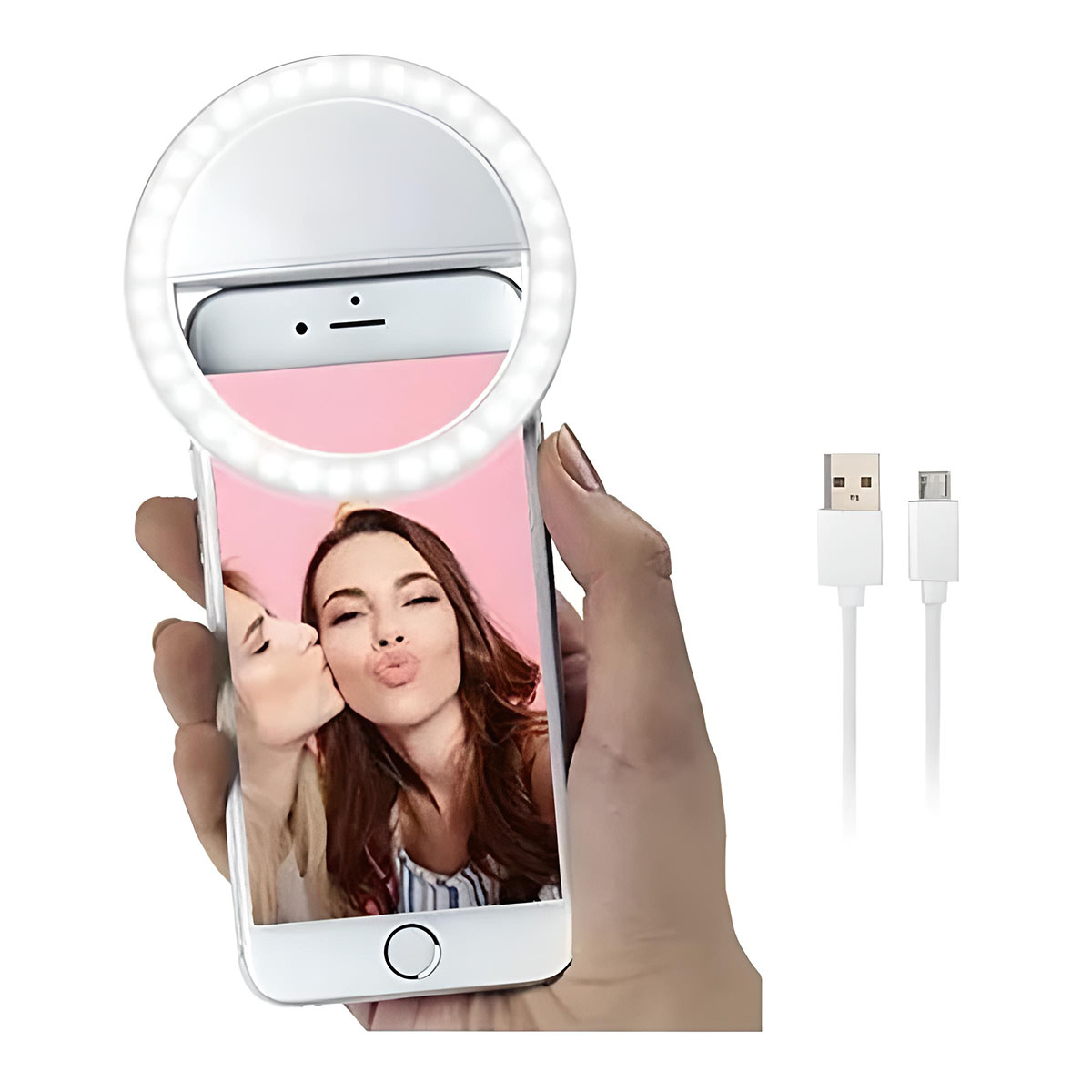 Mini Aro LED Selfie Celular