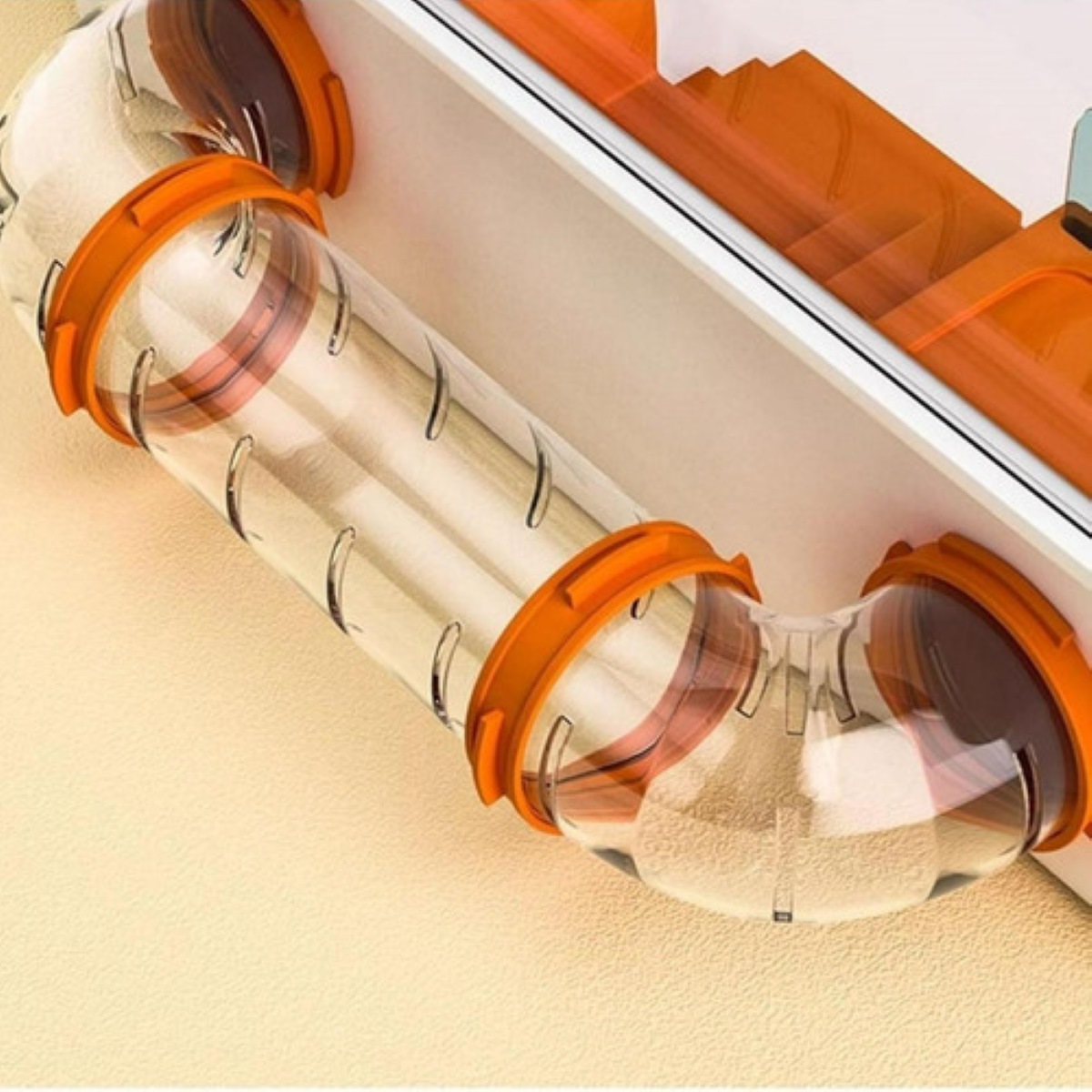 Jaulas Para Hamster Naranja  con Blanco