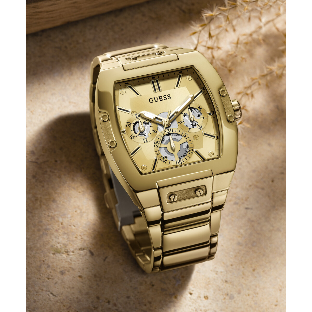 Reloj Guess PHOENIX para Caballero GW0456G2 Dorado