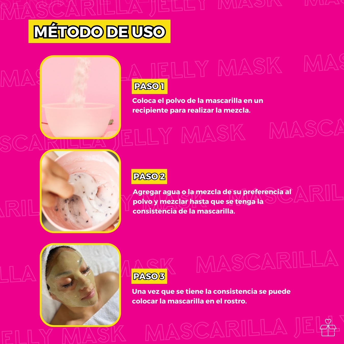 Jelly Mask Mascarilla Hidroplastica 650gr Vampire.