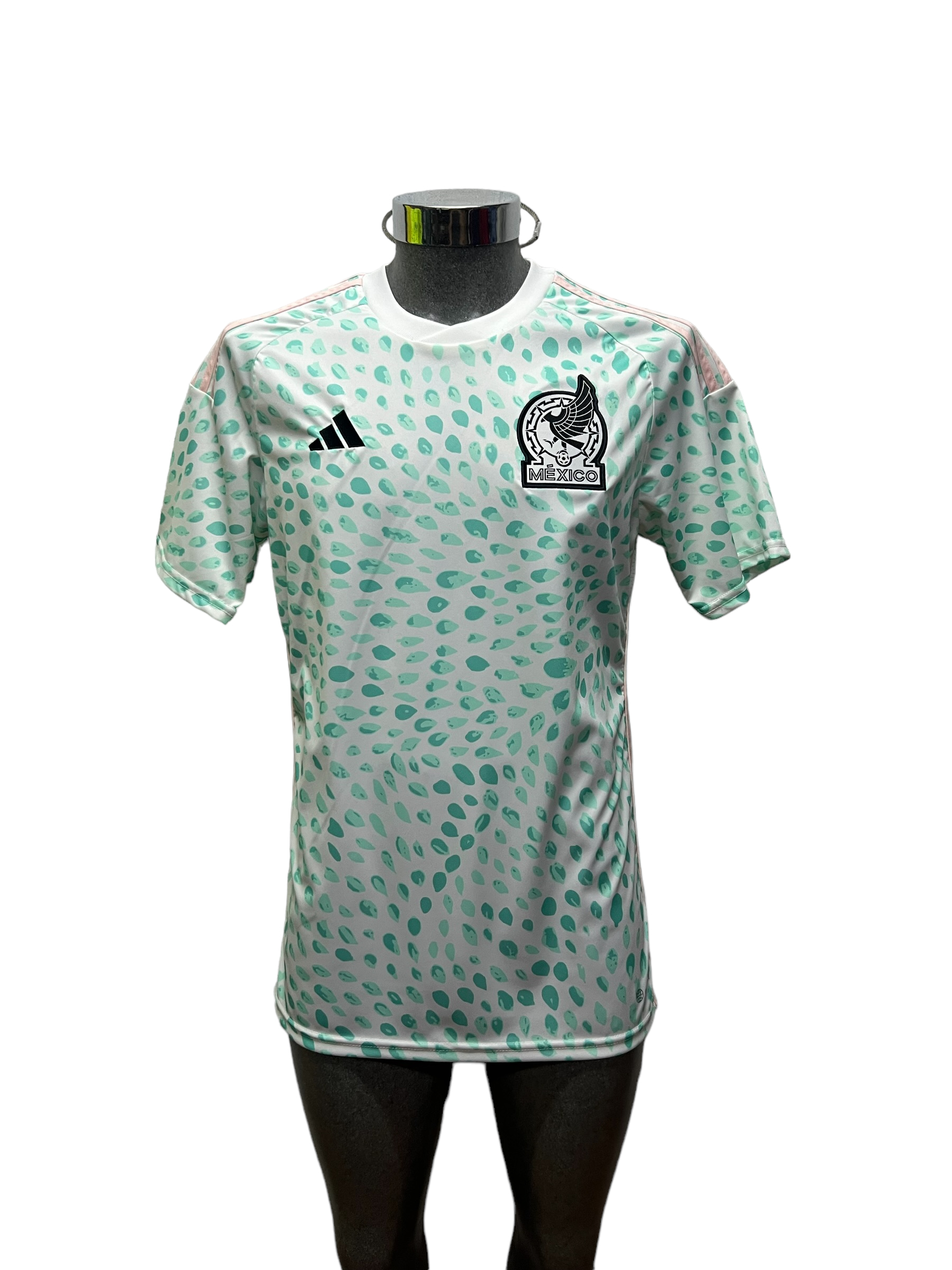 Jersey Original Adidas de la Selección Mexicana tiburón ballena 2023 HT4194.