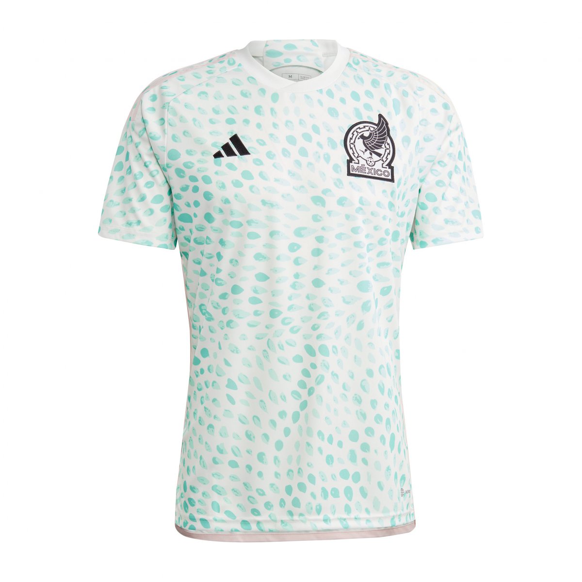 Jersey Original Adidas de la Selección Mexicana tiburón ballena 2023 HT4194.