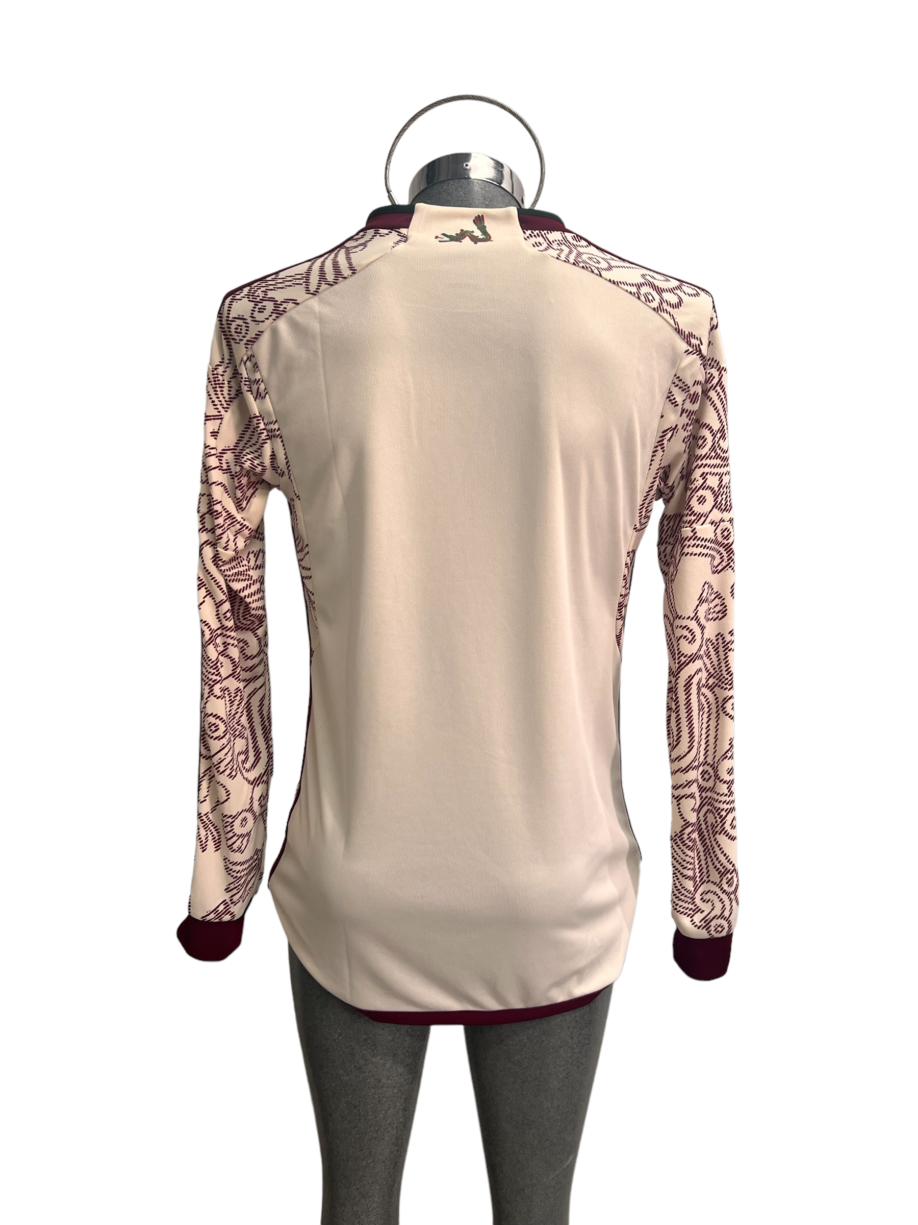 Jersey Original Adidas de la Selección Mexicana visita manga larga mundial Qatar 2022 HE8853