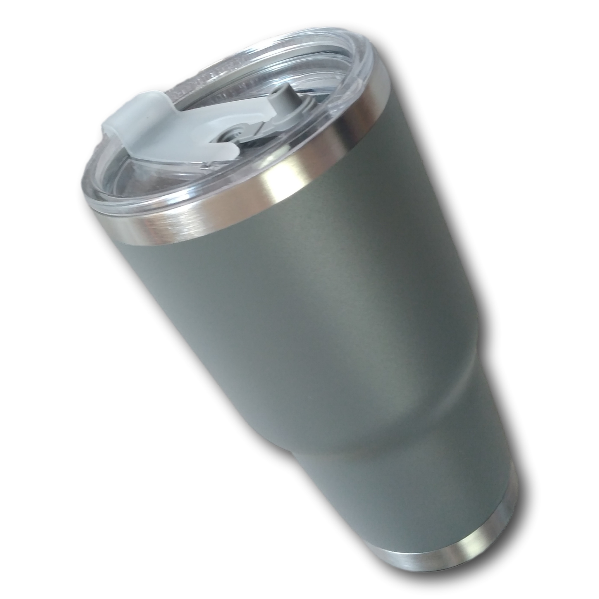 Vaso Color Gris Termo Portátil 30 Oz Acero Inoxidable