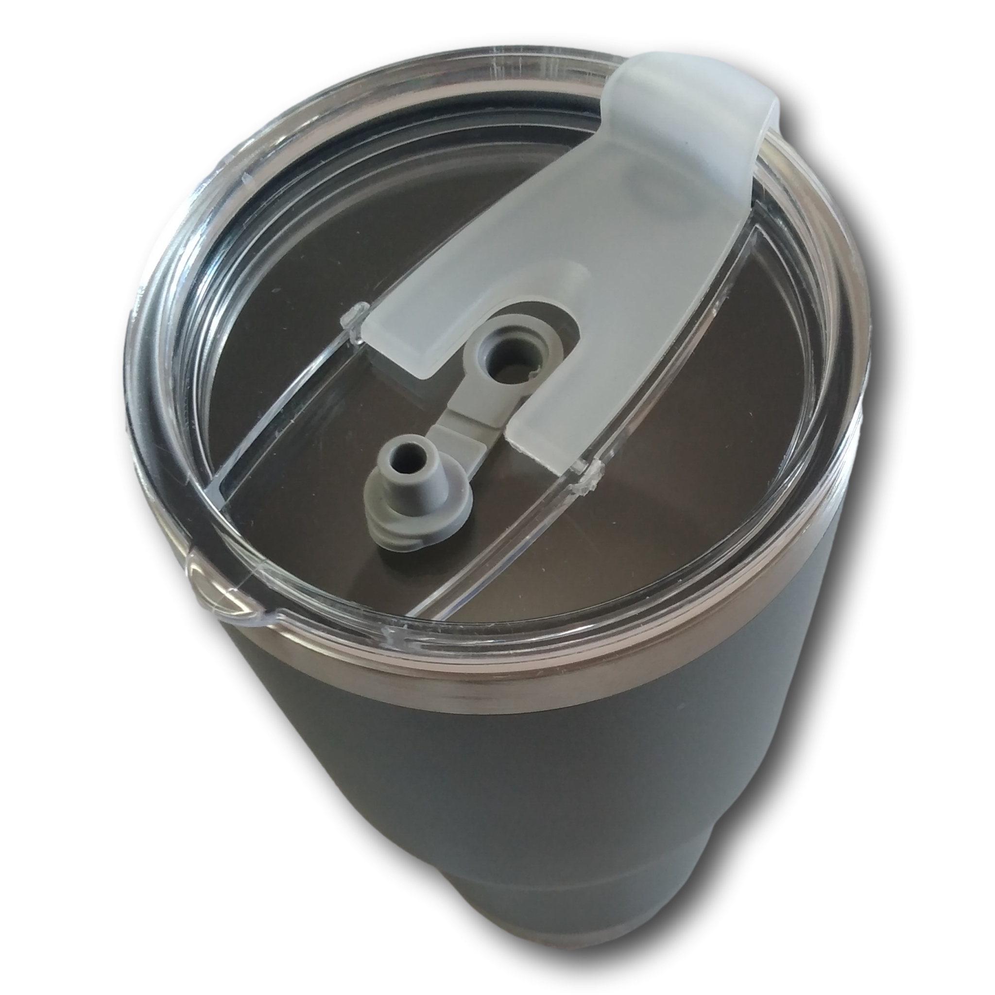 Vaso Color Gris Termo Portátil 30 Oz Acero Inoxidable