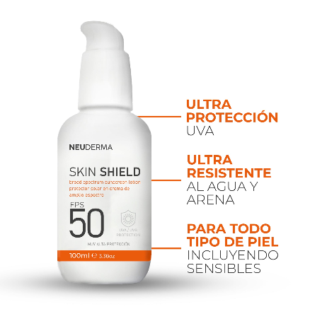 Protector Solar Fps 50 Neuderma Skin Shield 100ml | Crema
