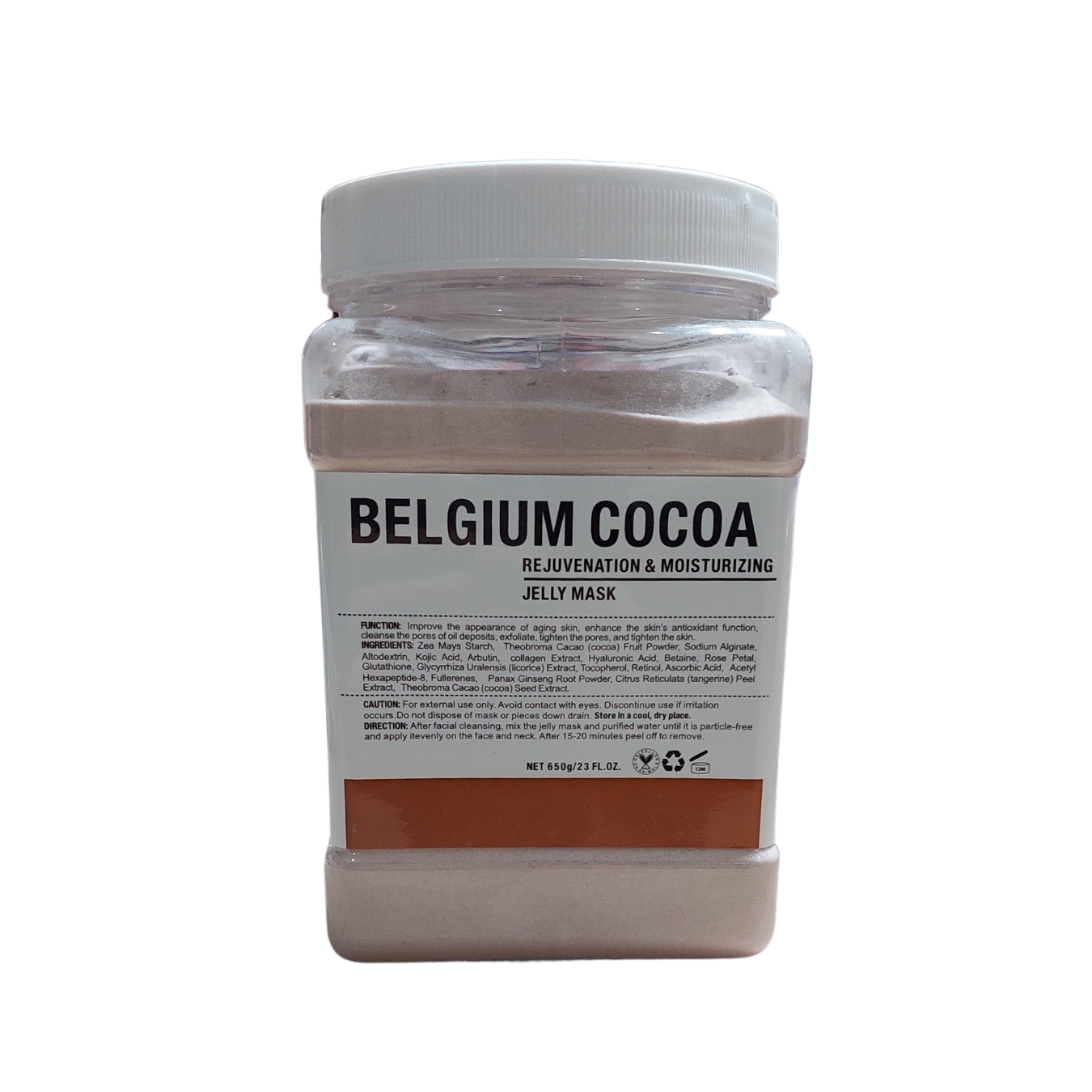 Jelly Mask Mascarilla Hidroplastica Cocoa.