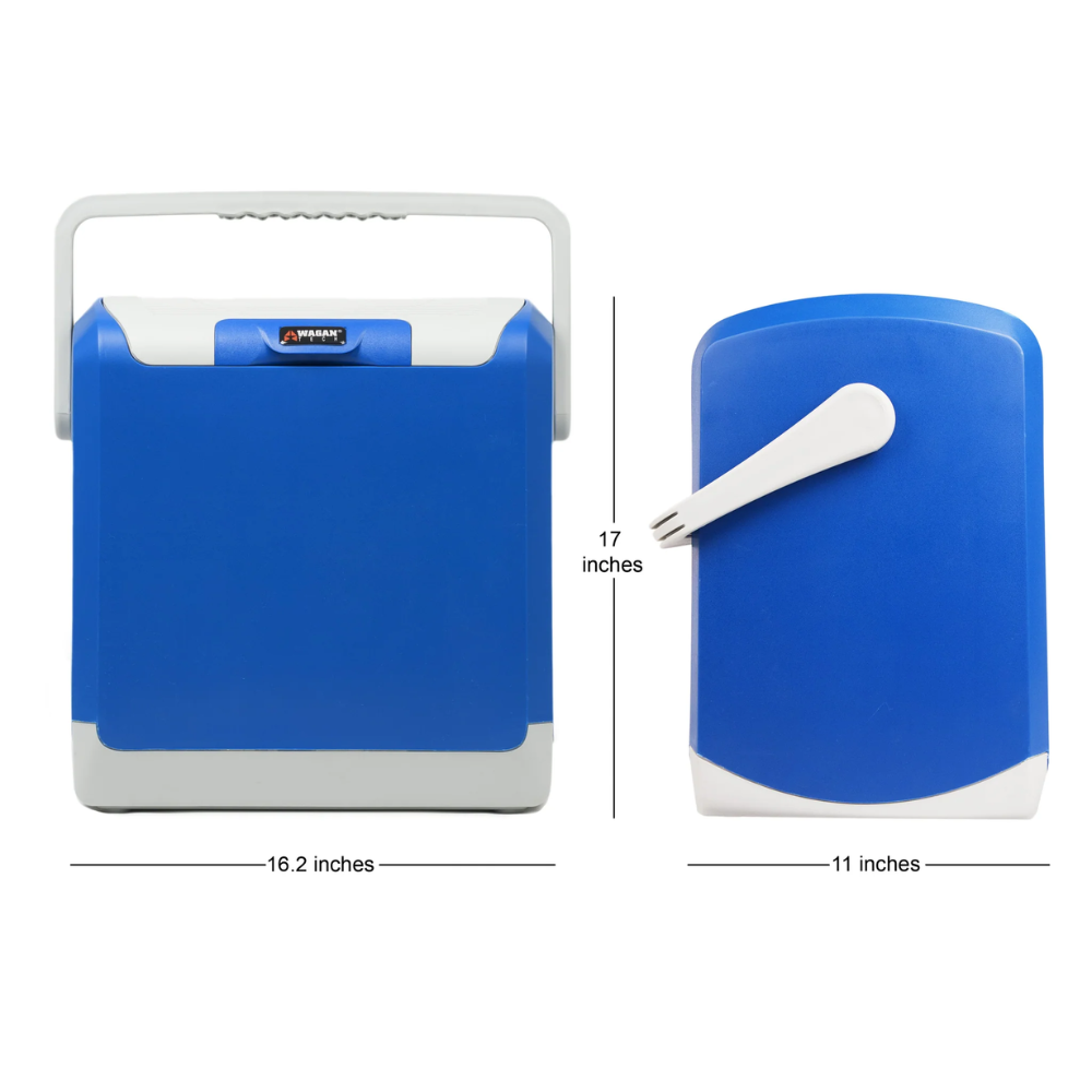 Hielera Enfriador/Calentador 24 Lts con Adaptador y Hielos. Wagan Tech Mod. HLR24