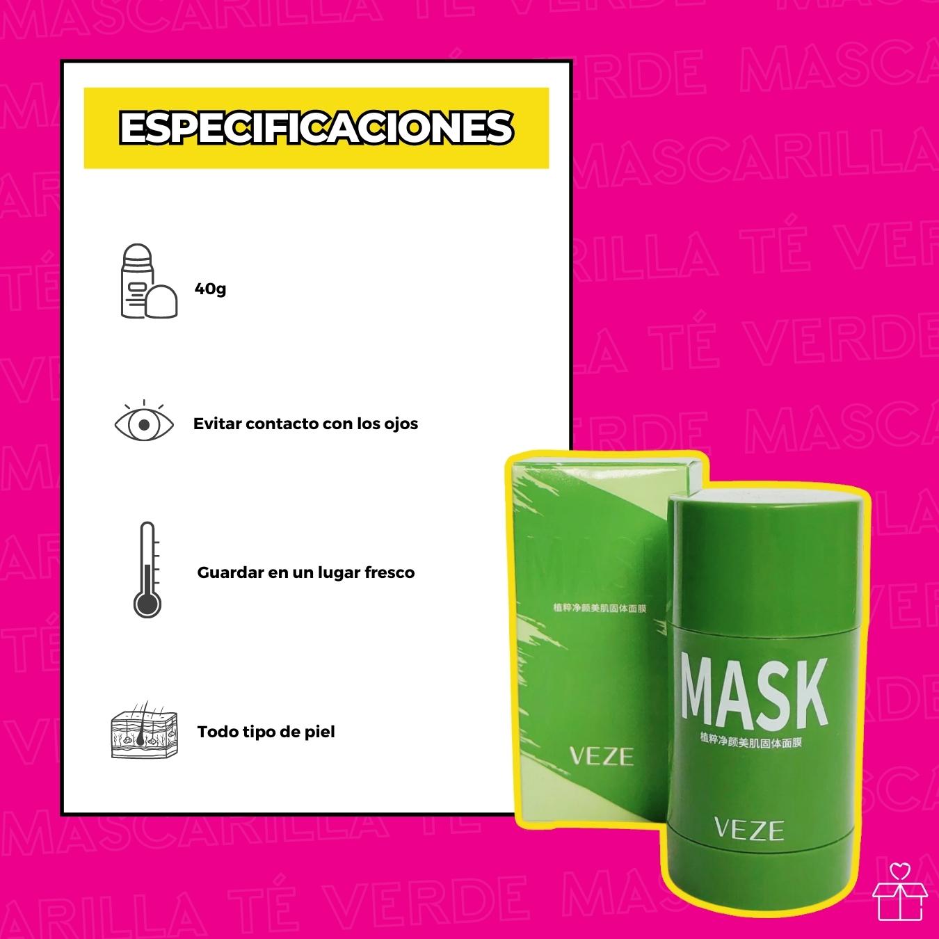 Mascarilla Limpiadora De Té Verde.