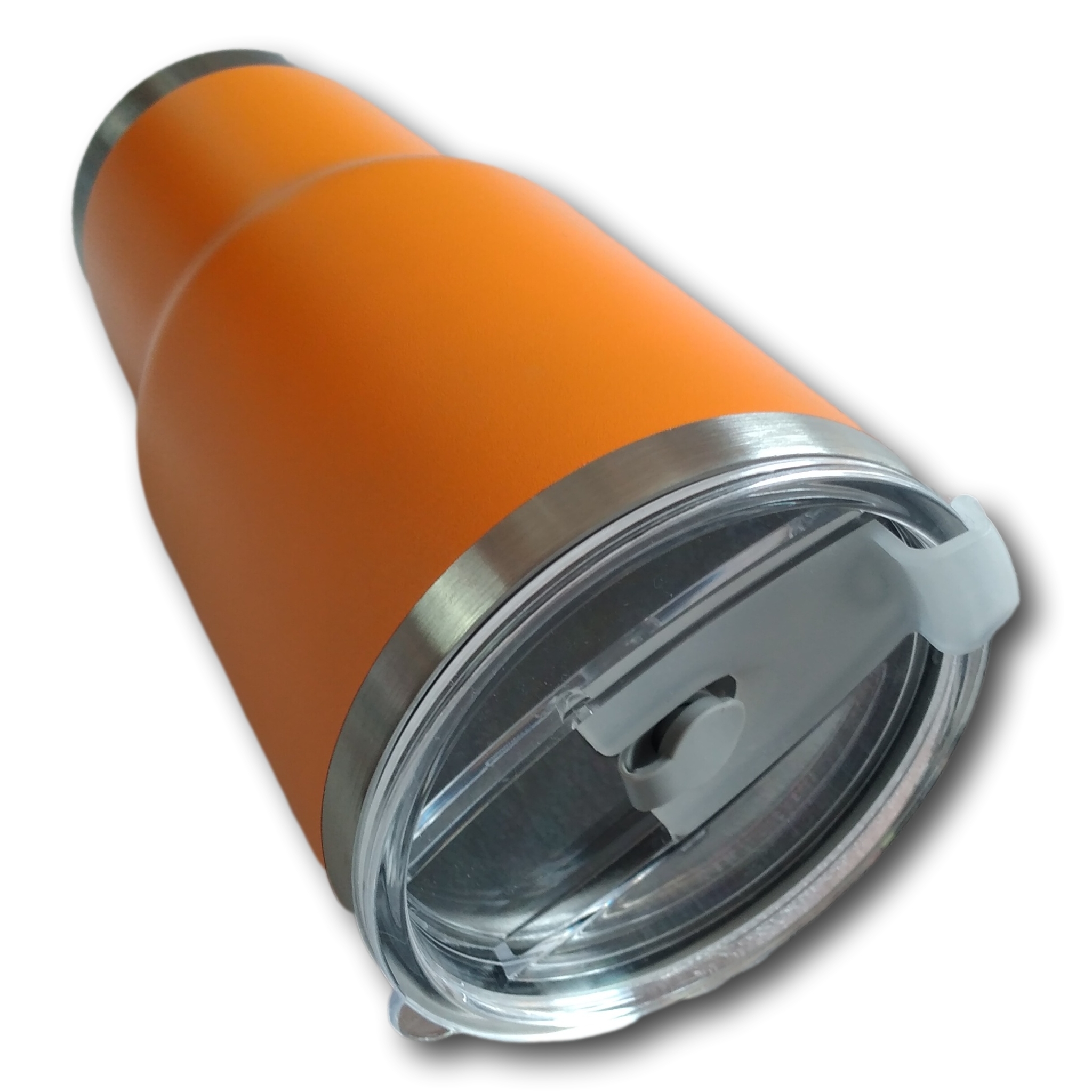 Vaso Térmico Portátil 30 Oz Doble Pared Acero Inoxidable Color Naranja