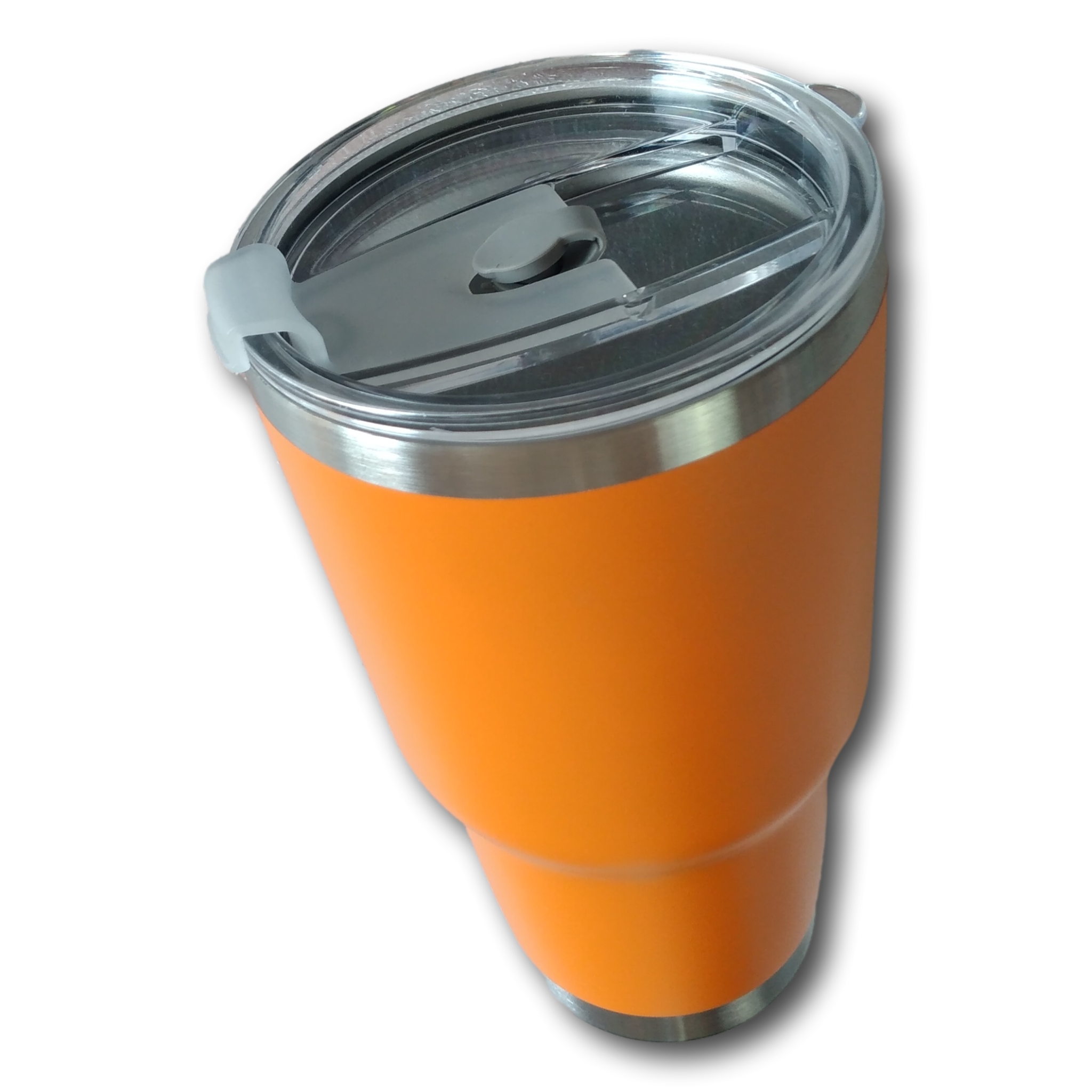 Vaso Térmico Portátil 30 Oz Doble Pared Acero Inoxidable Color Naranja