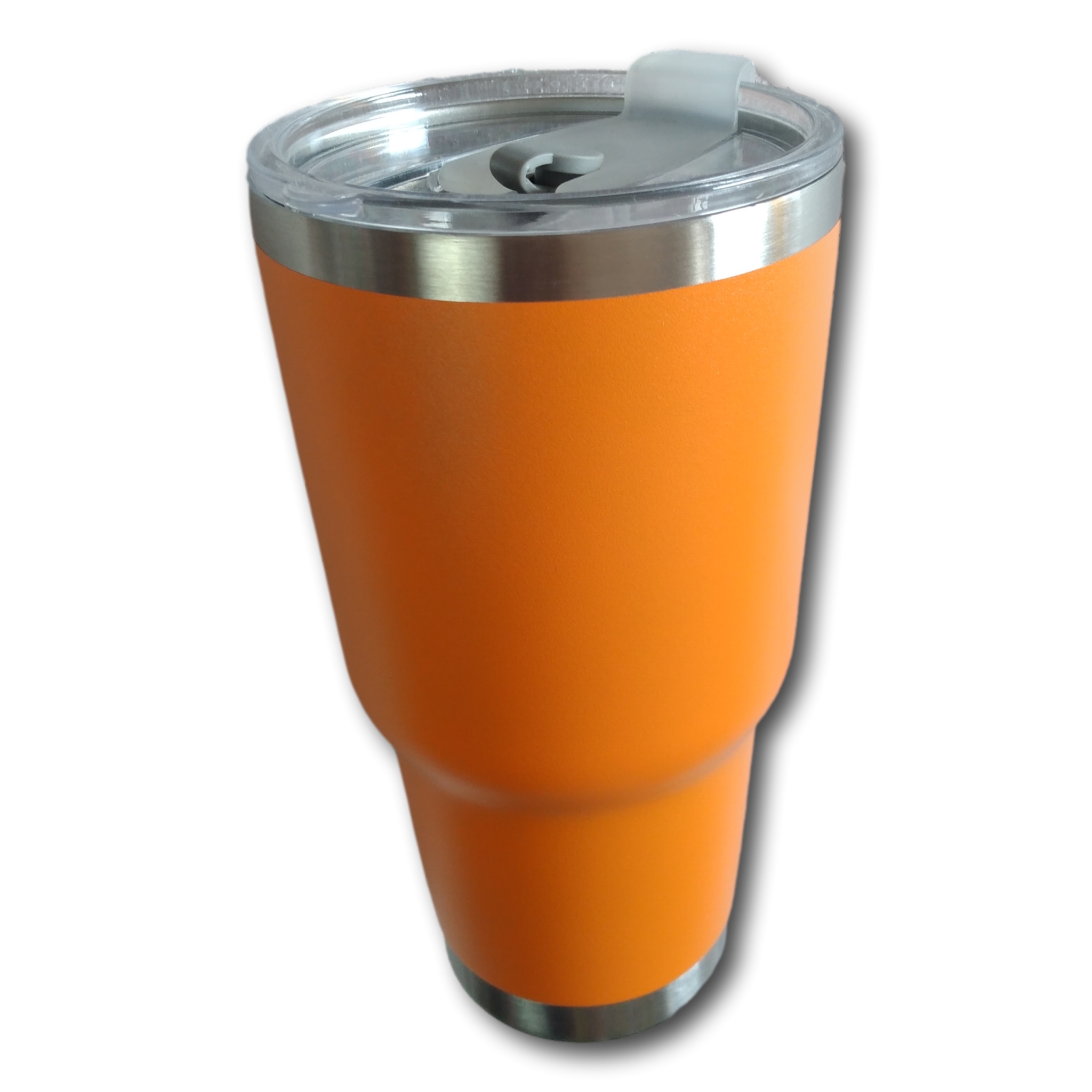 Vaso Térmico Portátil 30 Oz Doble Pared Acero Inoxidable Color Naranja