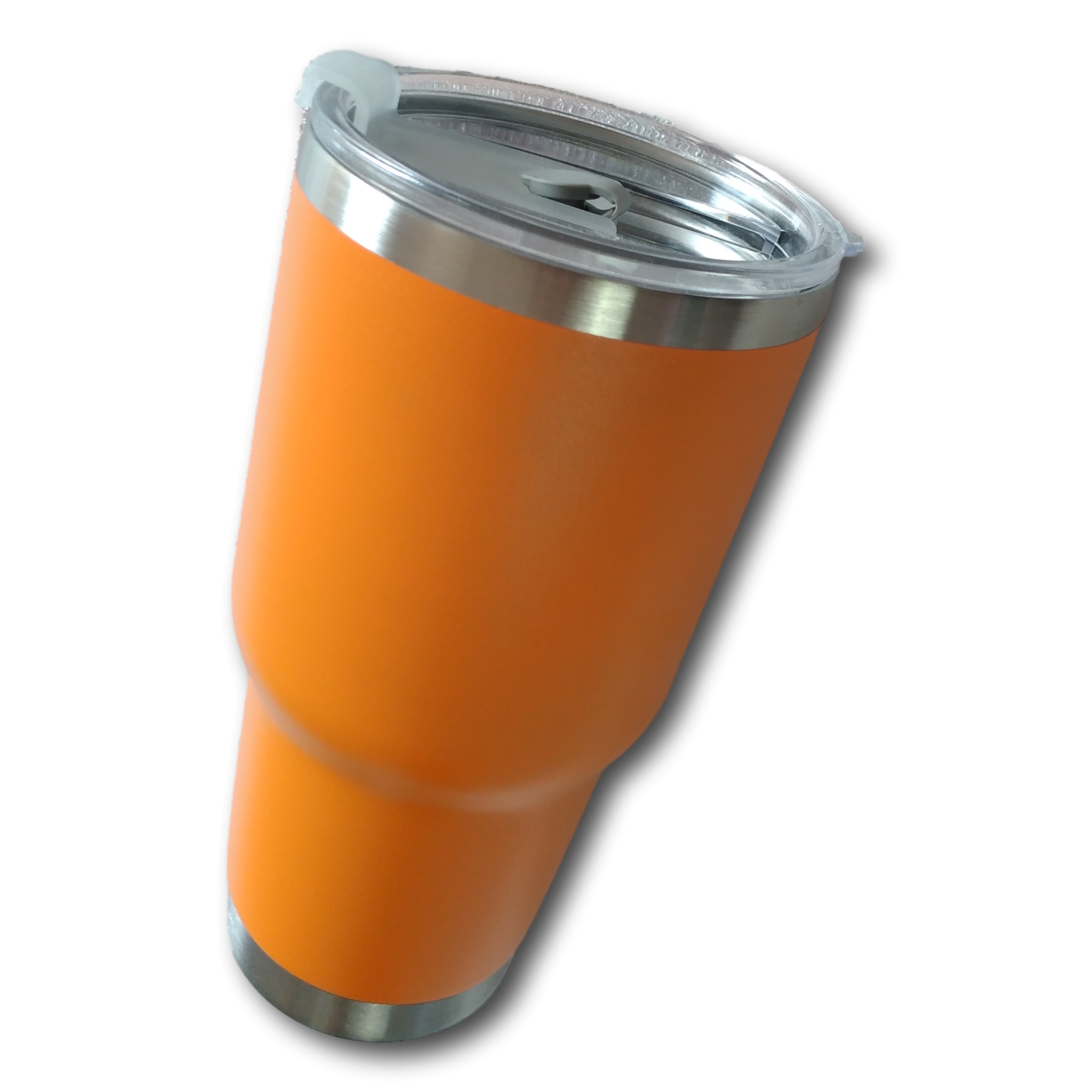 Vaso Térmico Portátil 30 Oz Doble Pared Acero Inoxidable Color Naranja