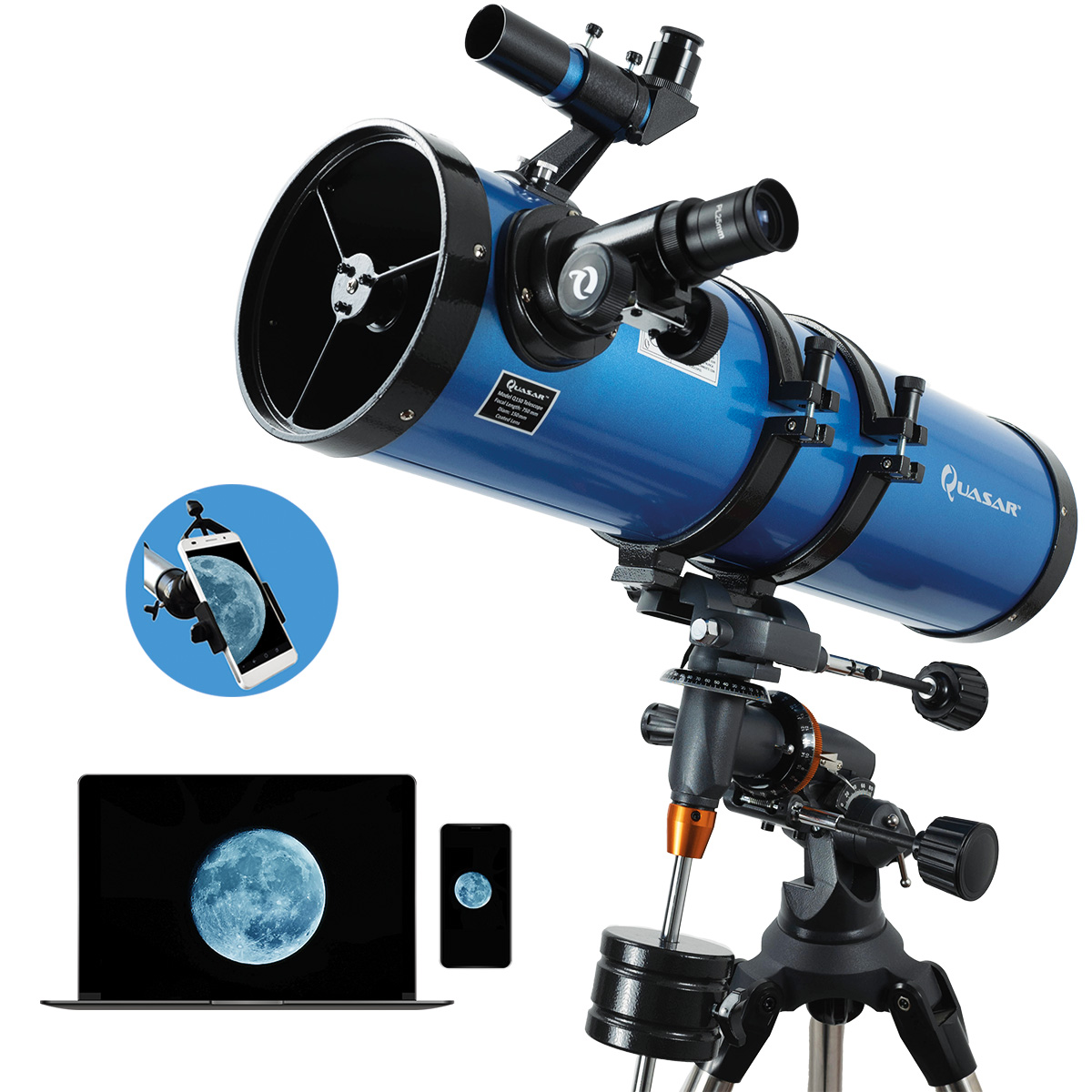 Telescopio Quasar Professional Q150 561x Con Adaptador Smartphone