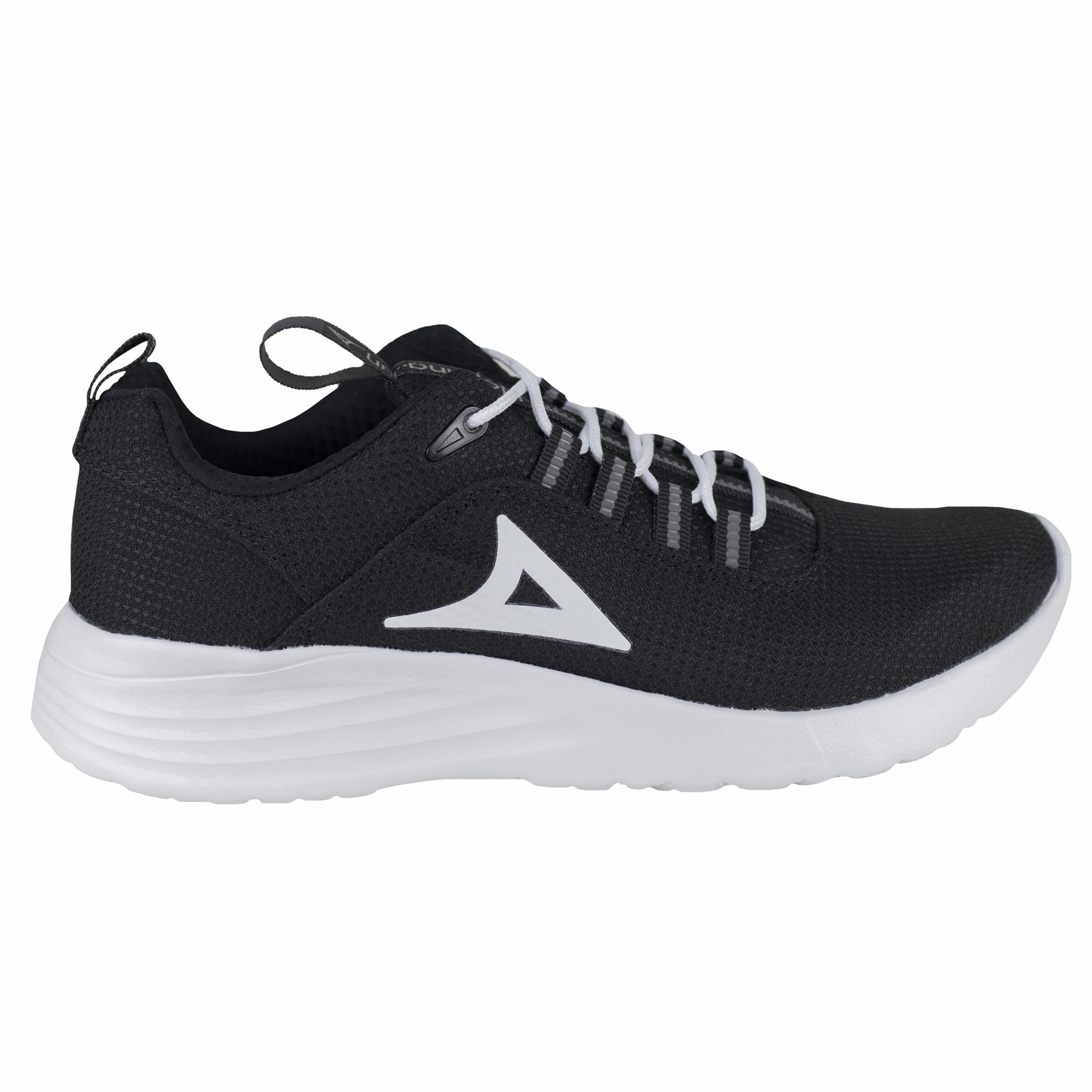 Tenis Pirma Running Para Mujer 0248 Negro Blanco Para Trotar.