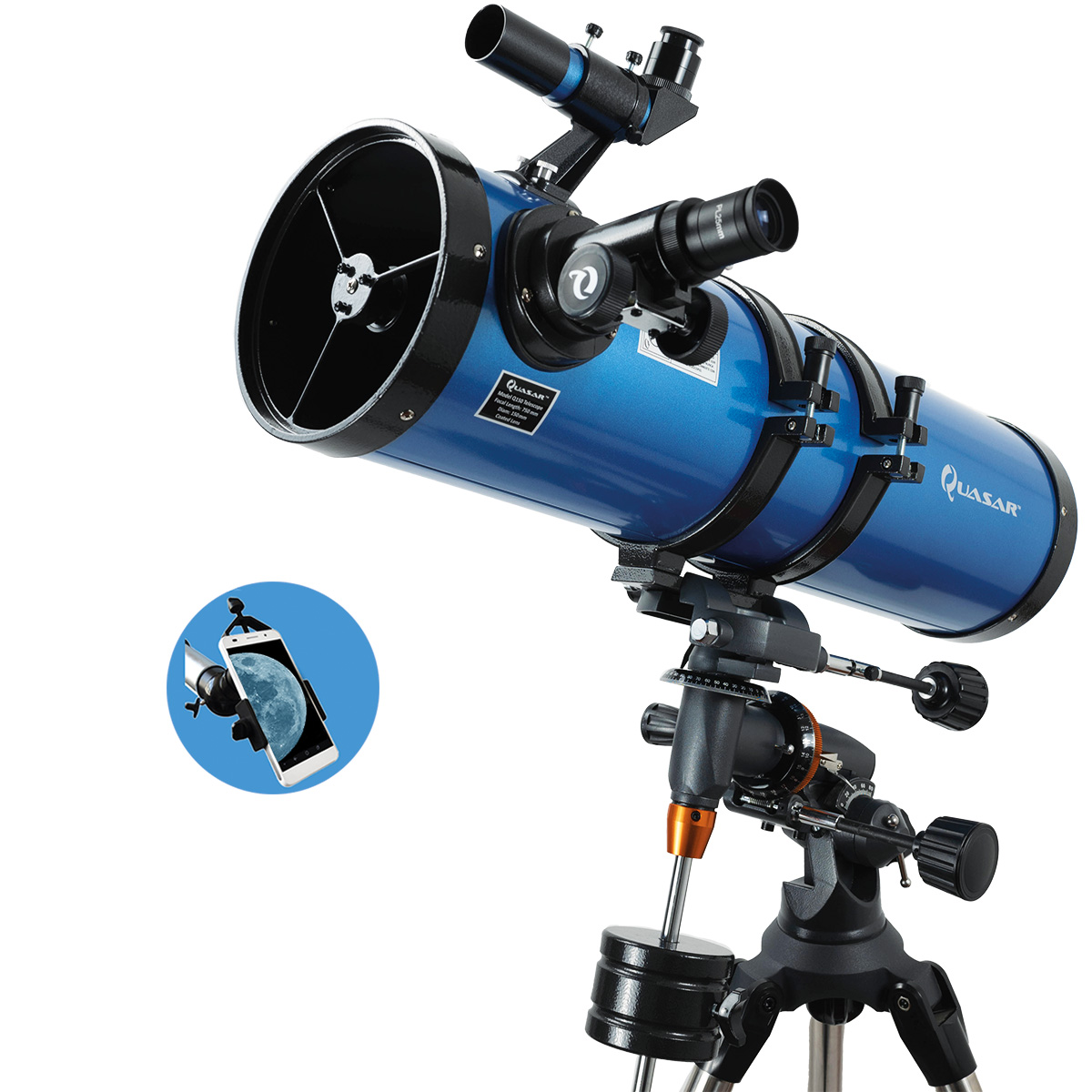 Telescopio Quasar Professional Q150 561x Con Adaptador Smartphone