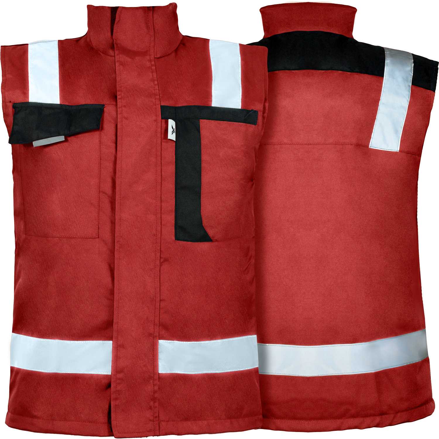 Chaleco Seguridad Ejecutivo Brigadista Reflejante Impermeable.