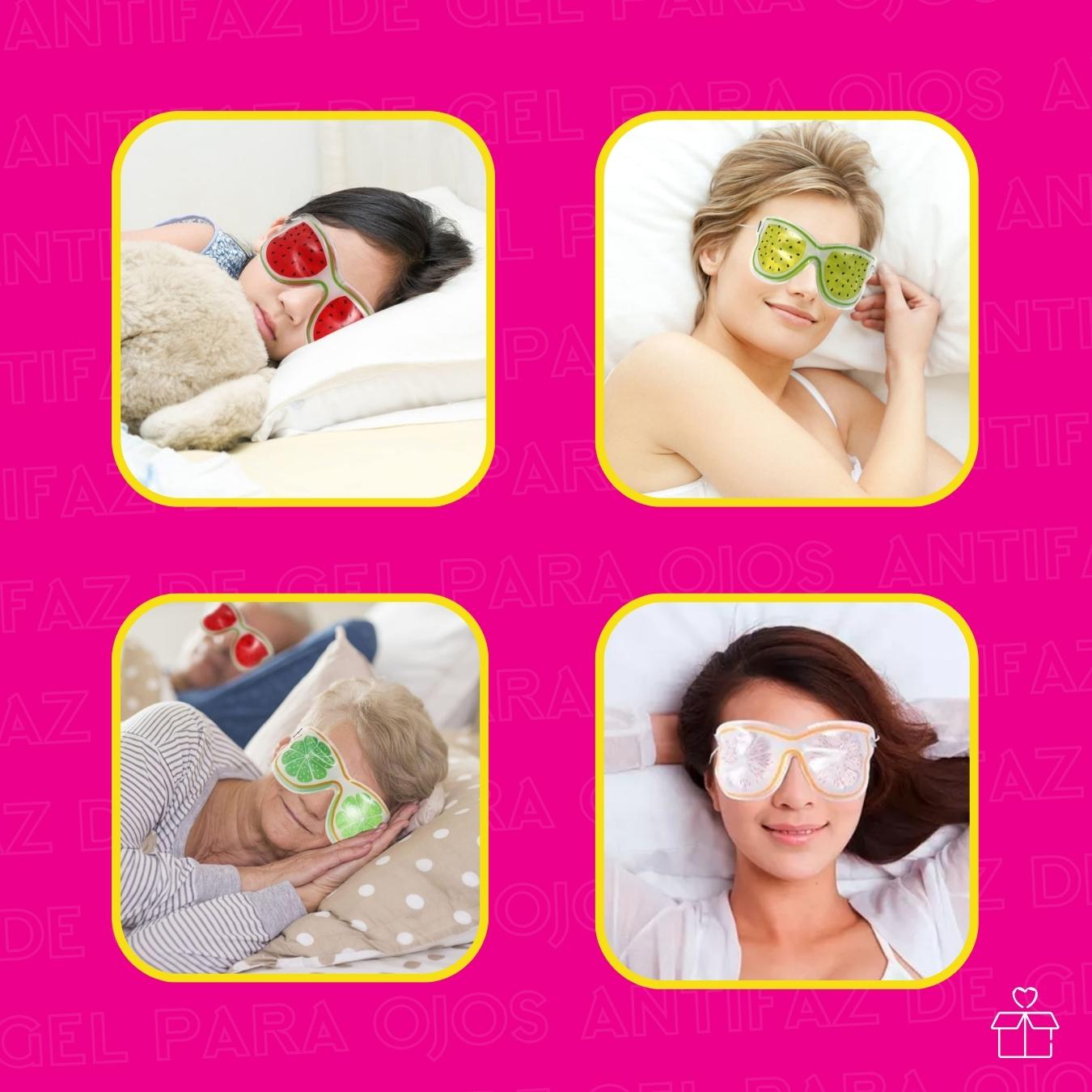 Antifaz De Gel Para Ojos Ojeras.