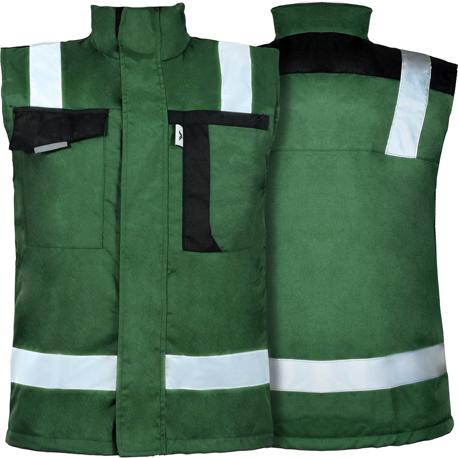 Chaleco Seguridad Ejecutivo Brigadista Reflejante Impermeable.