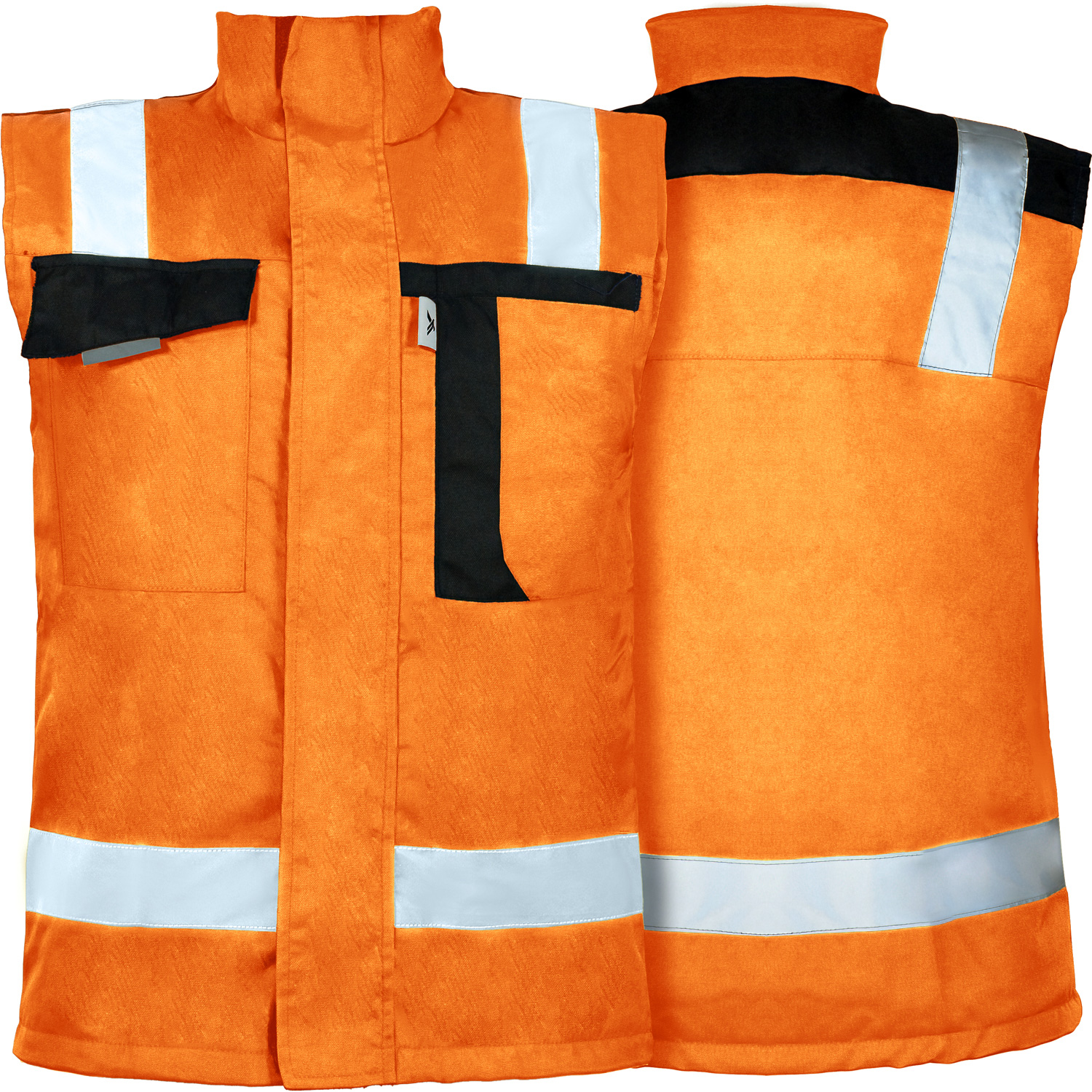 Chaleco Seguridad Ejecutivo Brigadista Reflejante Impermeable.