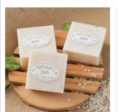 Jabón De Arroz Tailandés Elimina Grasa Aclara Exfoliante