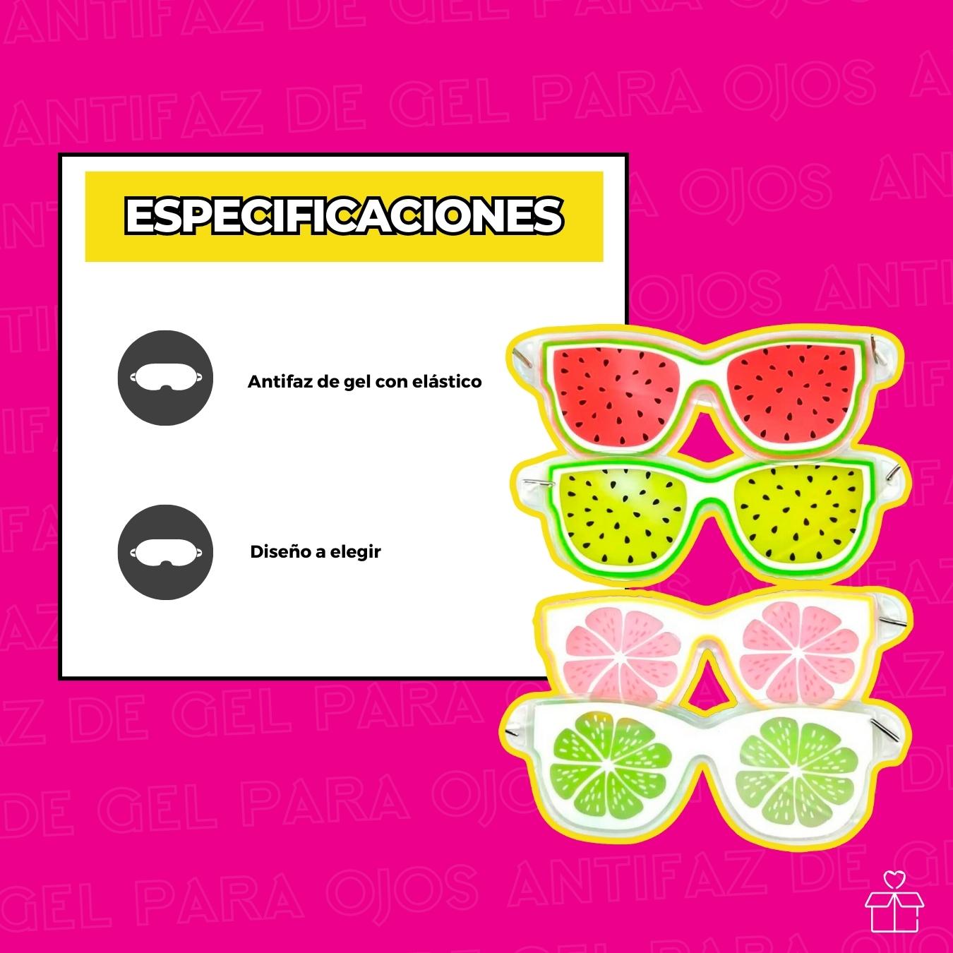 Antifaz De Gel Para Ojos Ojeras.