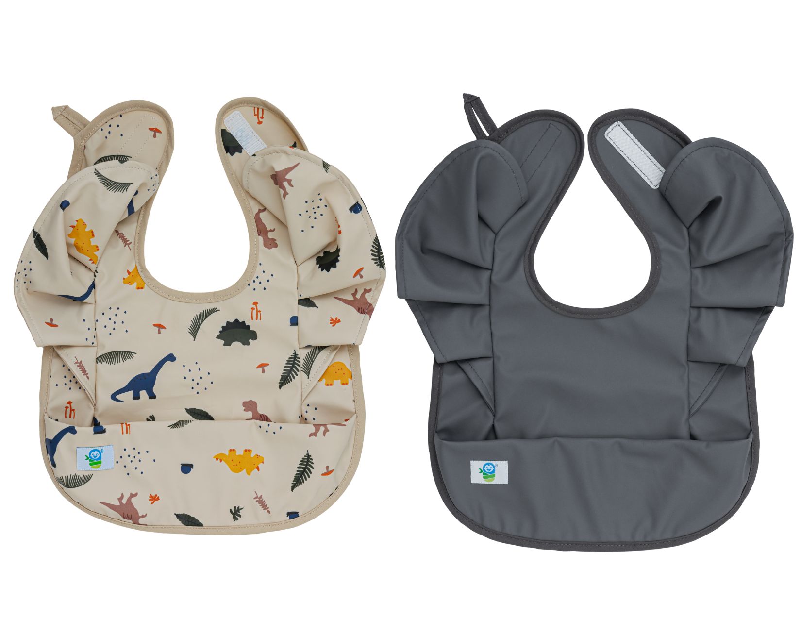 2 Baberos impermeables Babybamboo super resistente.