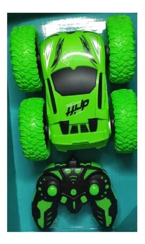Stunt Two Sided Land Wal 2.4 G 360° Radio Control Luz Regalo Verde.