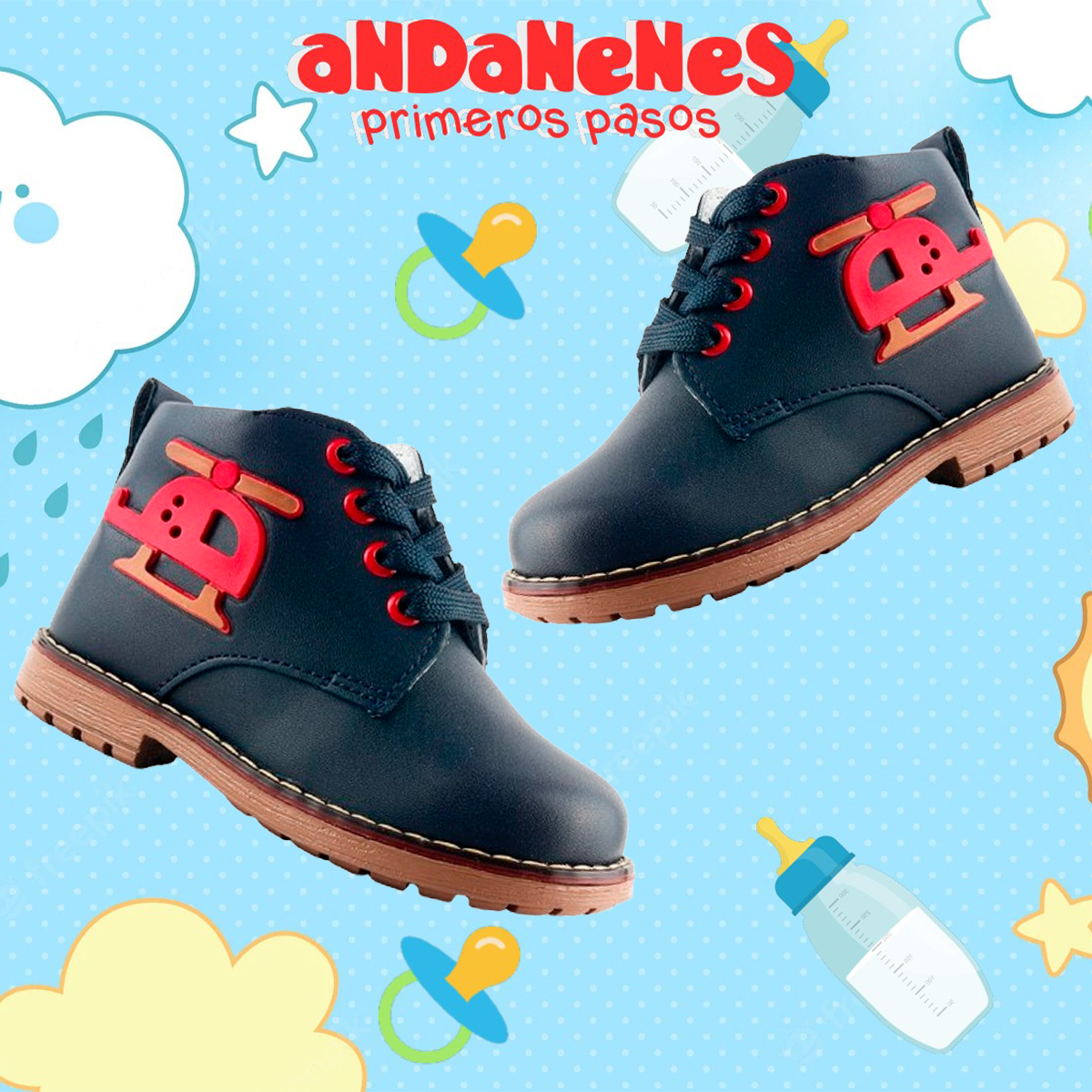 Botita Andanenes Calzado Andanenes Bota Niña Andanenes Frappe