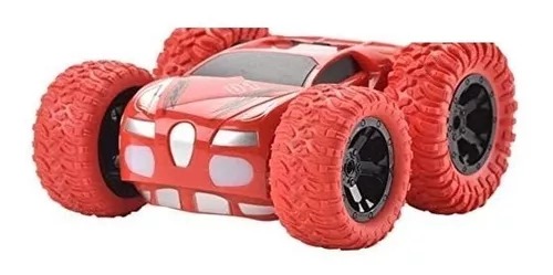 Stunt Two Sided Land Wal 2.4 G 360° Radio Control Luz Regalo Rojo.