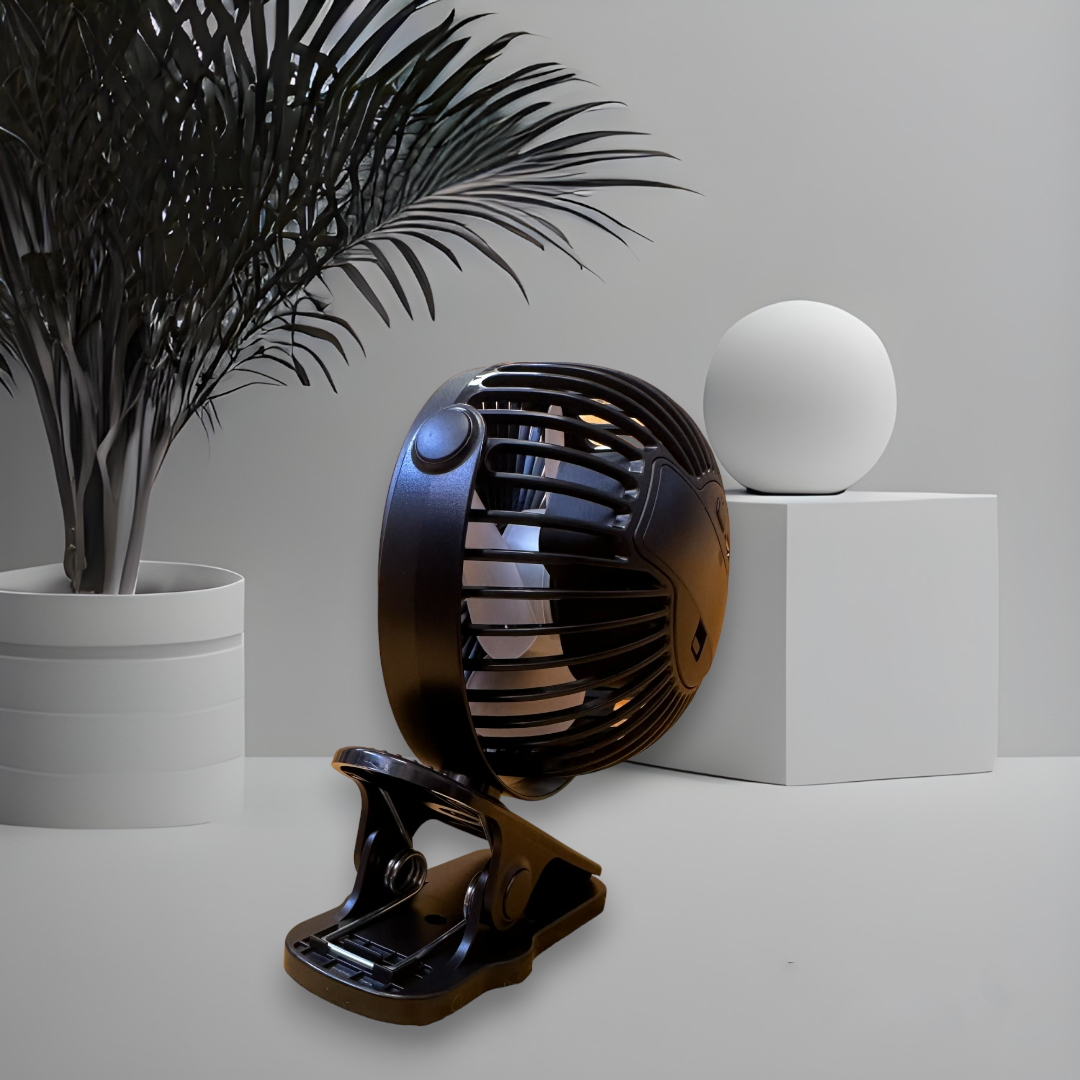 Mini Ventilador Usb Portátil De Escritorio Mesa Con Clip