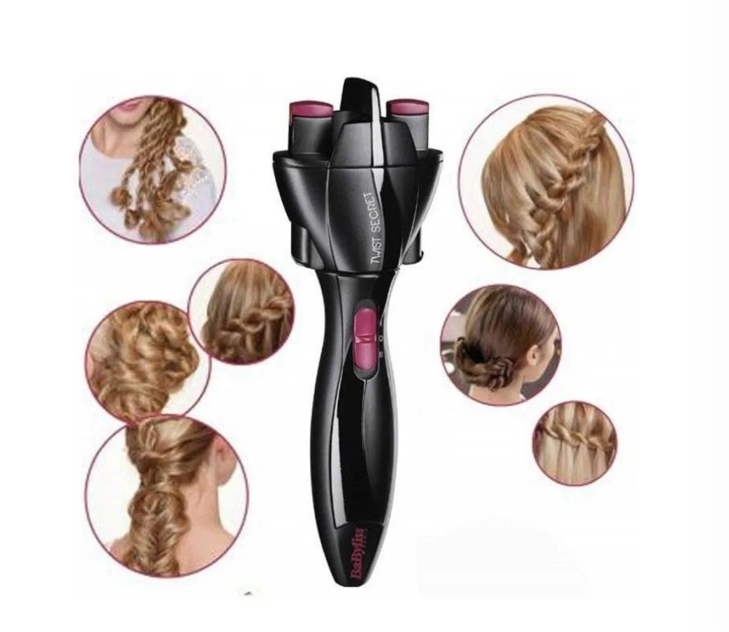 Trenzadora Eléctrica De Cabello Giro Trenzas.