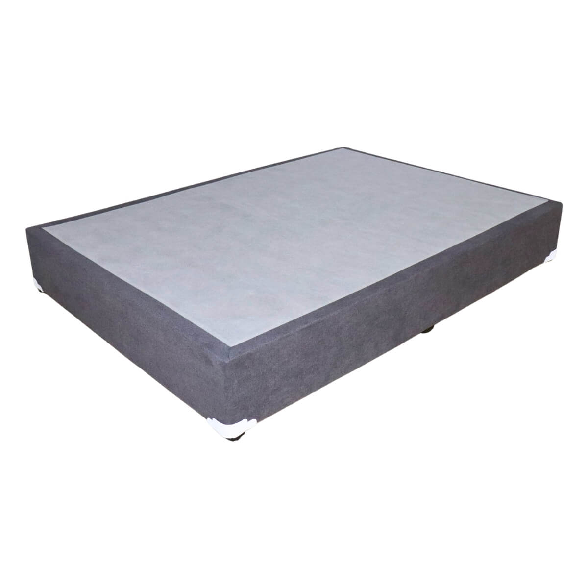 Base para Cama Individual tapiz lino Gris