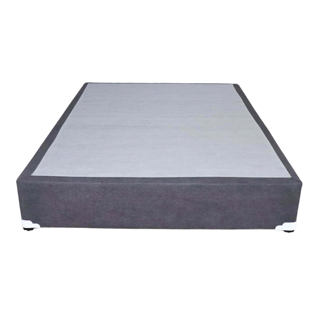 Base para Cama Individual tapiz lino Gris