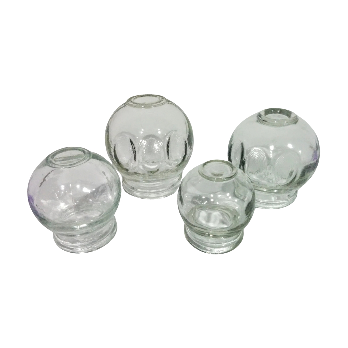 Ventosas De Vidrio Para Vacumterapia 12 Piezas.