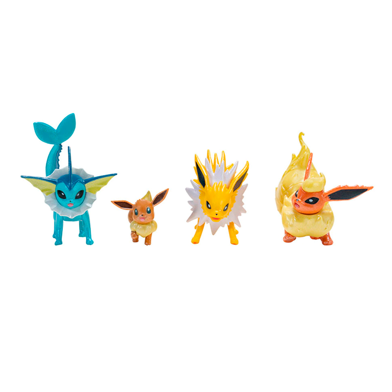 Pokemon Eevee + Flareon + Jolteon + Vaporeon