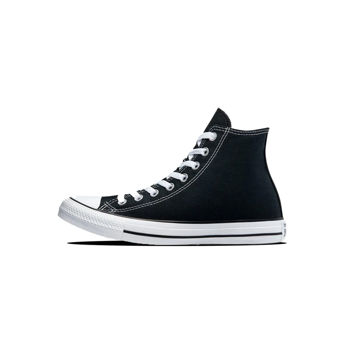  Tenis Converse Chuck Taylor All Star Negros en Bota de Lona Unisex