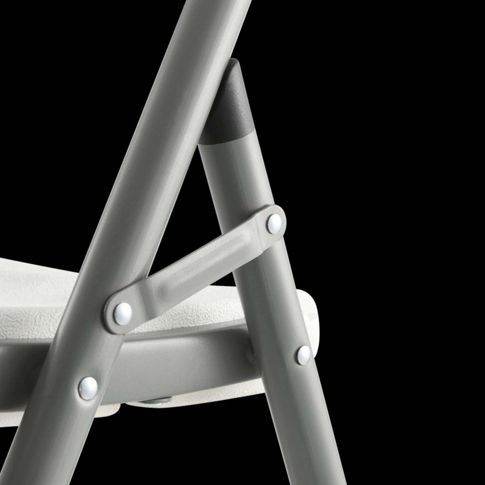 Sillas Plegables De Plástico Blanca Ecomlab Kit De 4 Sillas