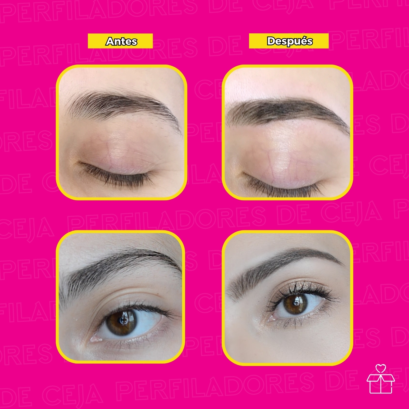 Set 3 Piezas Perfilador Para Cejas.