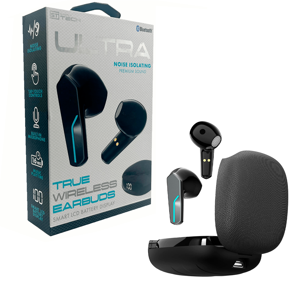 Audifonos Inalámbricos Cancelacion De Ruido Ultra Controles Tactiles Bluetooth 