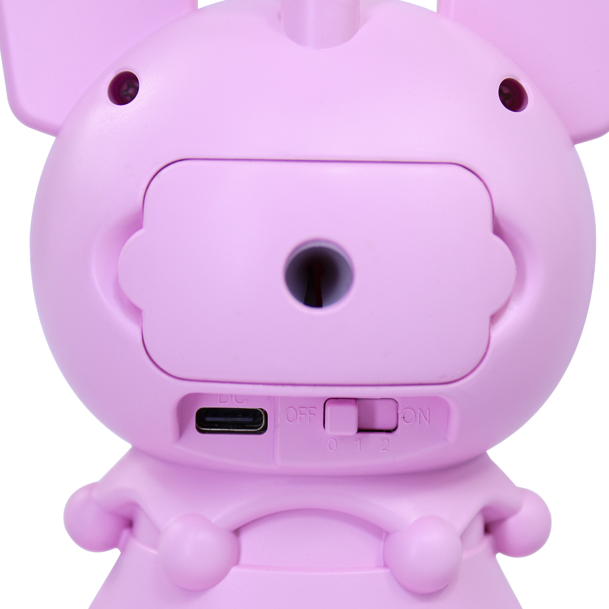 Lampara De Escritorio Kawaii Con Forma Kuromi Color Rosa