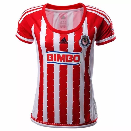 Jersey Original Adidas de Dama mujer Chivas Rayadas de Guadalajara.