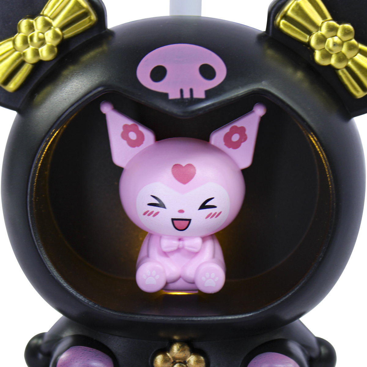 Lampara De Escritorio Kawaii Con Forma Kuromi Colo Morado
