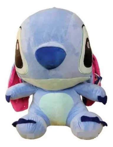 Peluche Genérico Stitch Mediano Azul 25 Cm.