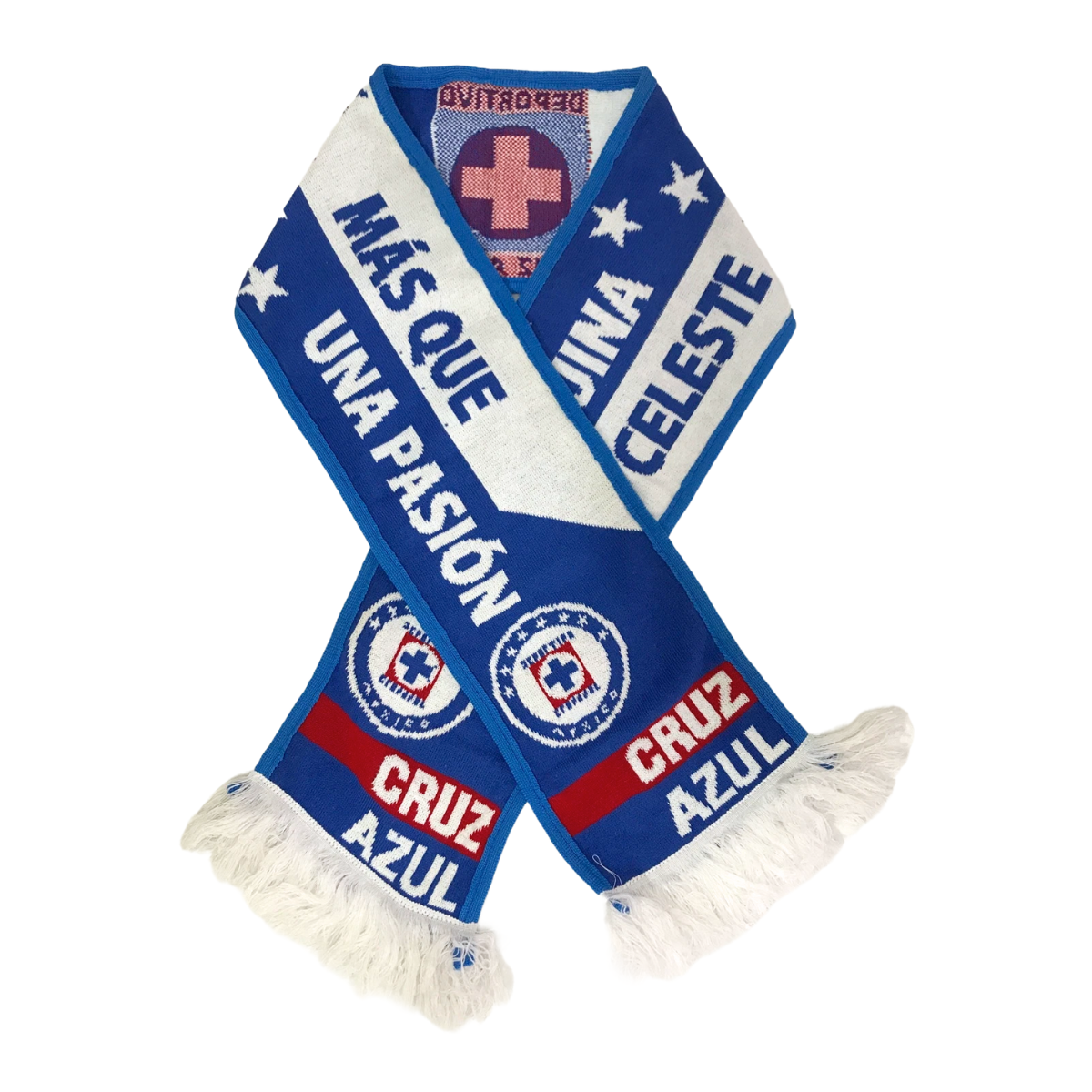 Kit Balón No. 5 Con Bufanda Cruz Azul Azul Petróleo