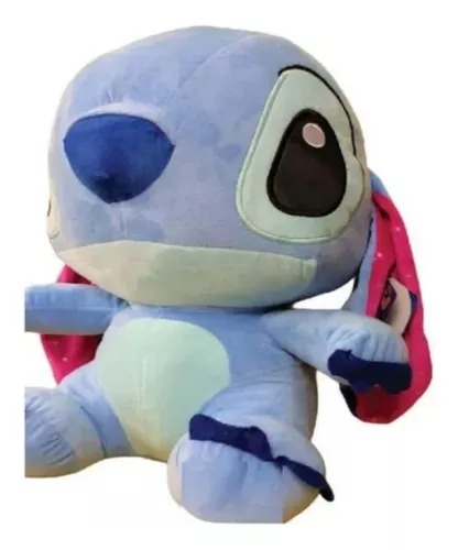 Peluche Genérico Stitch Mediano Azul 25 Cm.