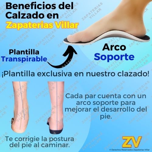 Zapato Niño Bebé Andanenes 100% Piel Arco Soporte 6322-ct.