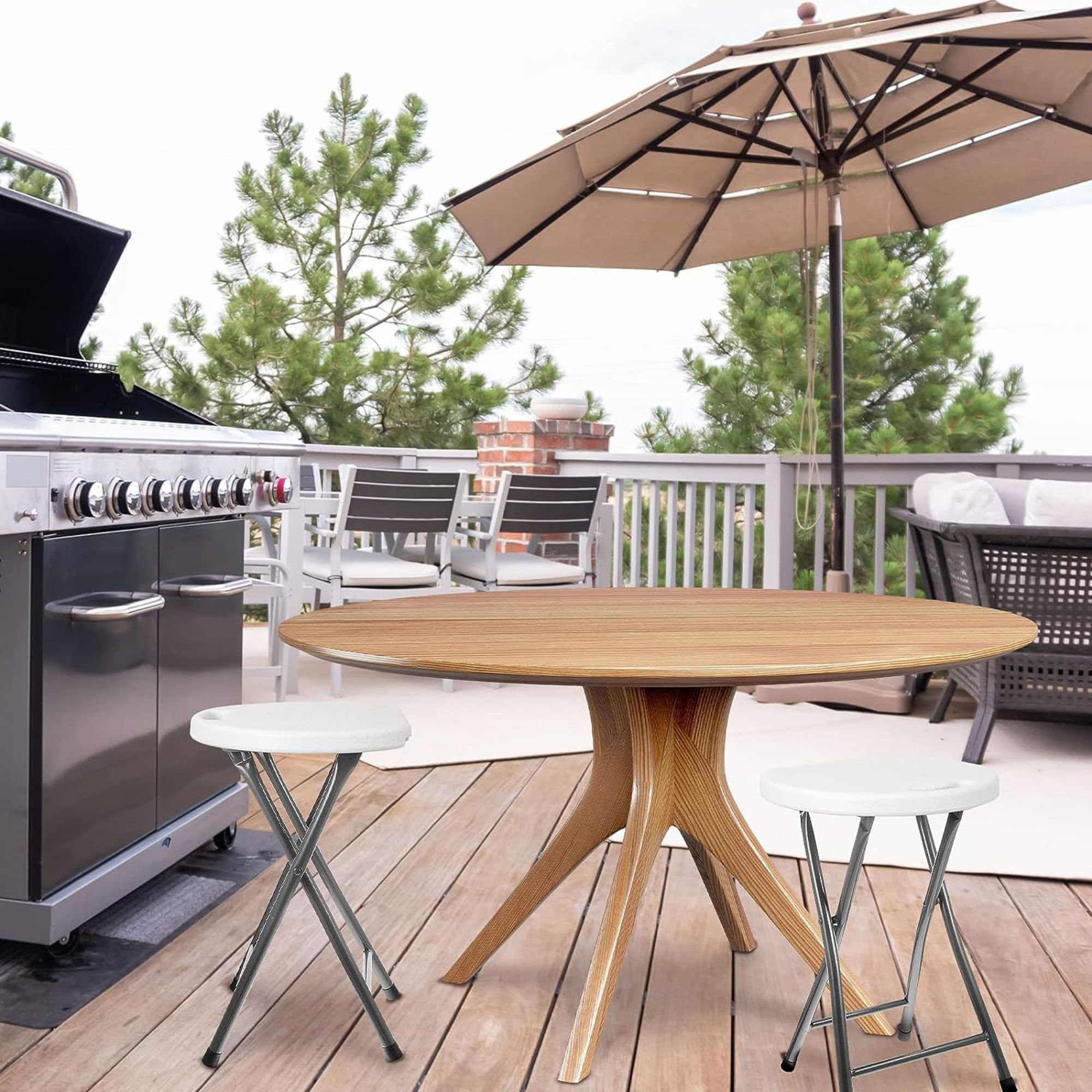 BANCOS DE PLASTICO PLEGABLES ECOMLAB KIT DE 4 BANCOS HP-32D