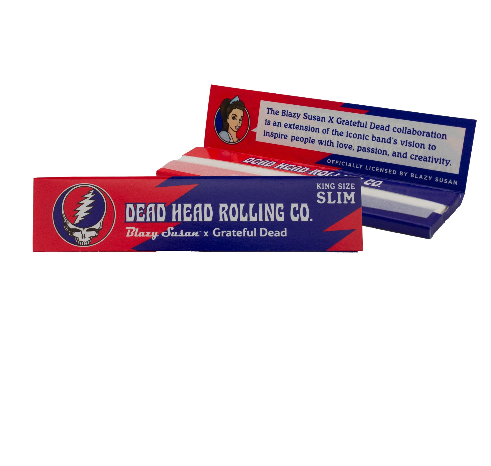 Paquete de Papel Dead Head Rolling Co King Size Blazy Susan